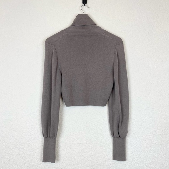 Aritzia Wilfred Rebecca Cropped Turtleneck Sweater Size S - Picture 9 of 11